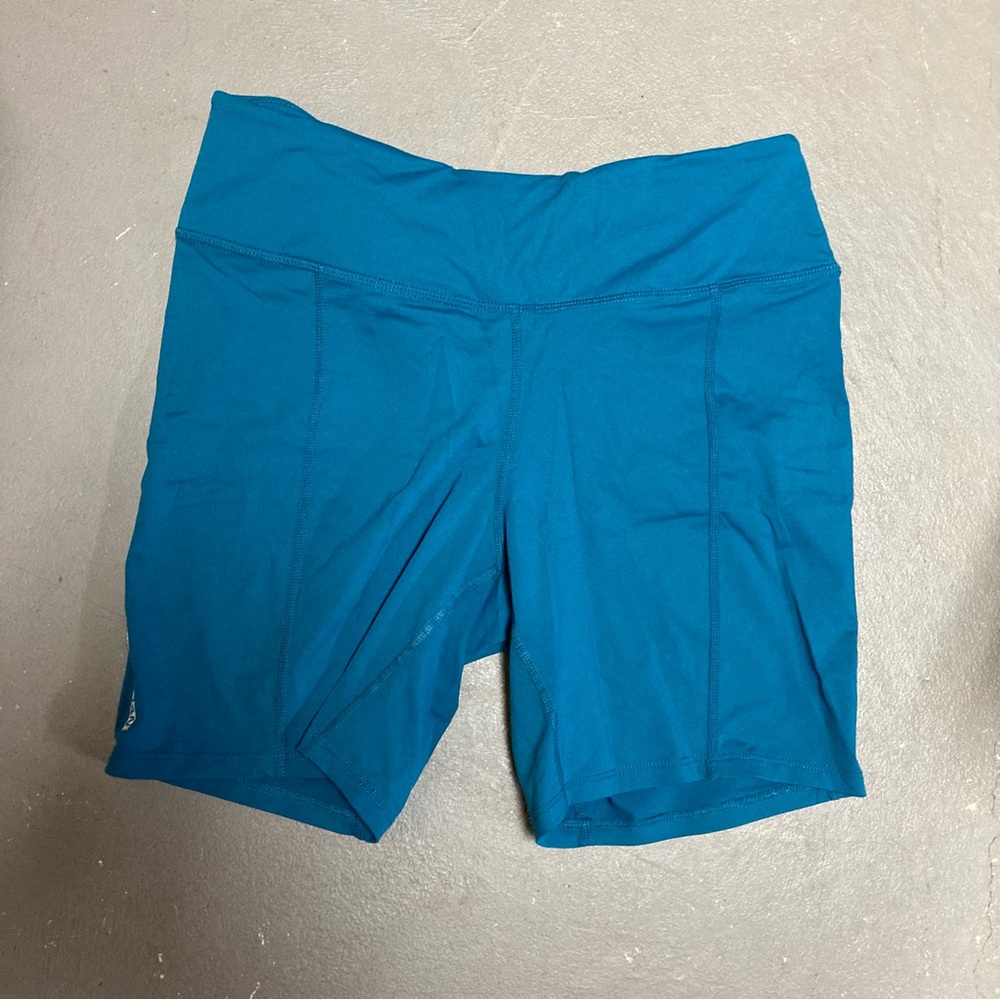 Nathan teal Women's Running Shorts size medium
